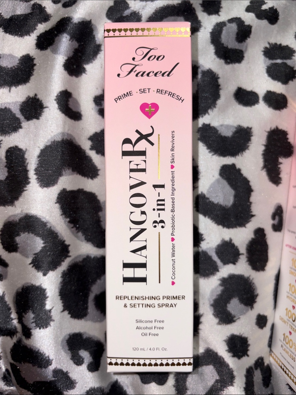 Too Faced Hangover Rx 3-in-1 Primer & Setting Spray - Light Pink